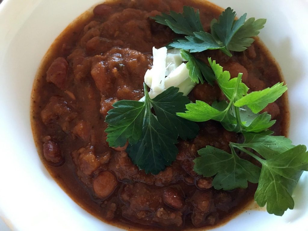 homemade chili