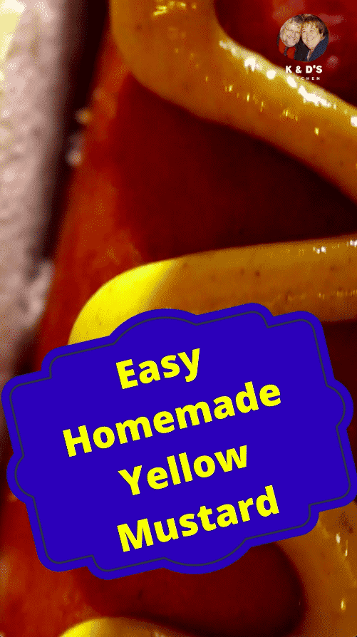 Easy Homemade Yellow Mustard